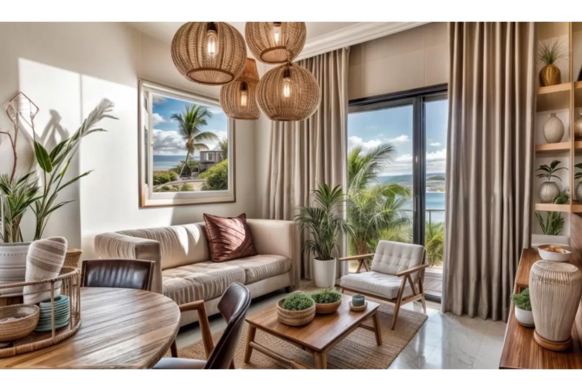 ID , Jardines del Prado Residences, Two Bedroom Apartment For Sale In Punta Cana with Controlled Access ()
