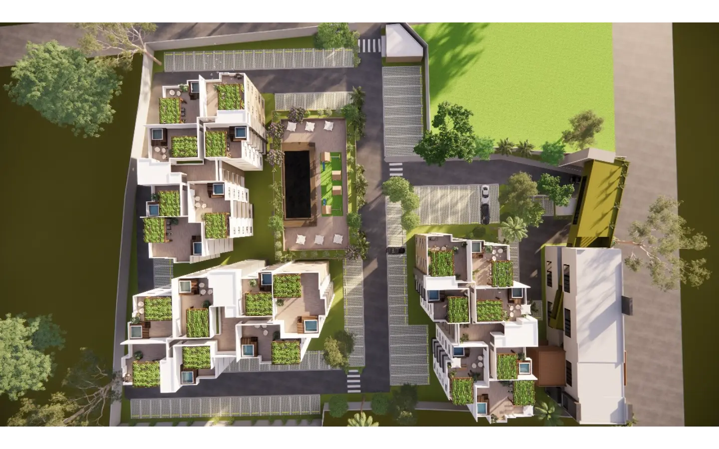 ID , Jardines del Prado Residences, Two Bedroom Apartment For Sale In Punta Cana with Controlled Access ()