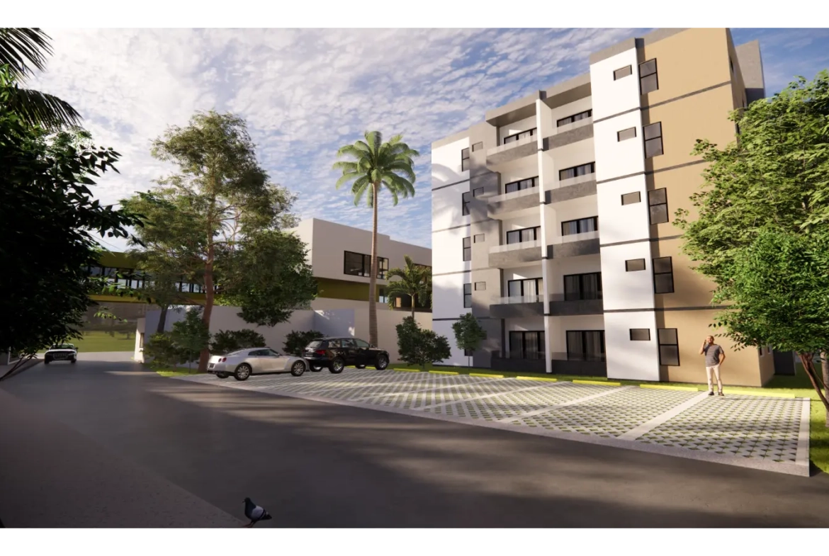 ID , Jardines del Prado Residences, Two Bedroom Apartment For Sale In Punta Cana with Controlled Access ()