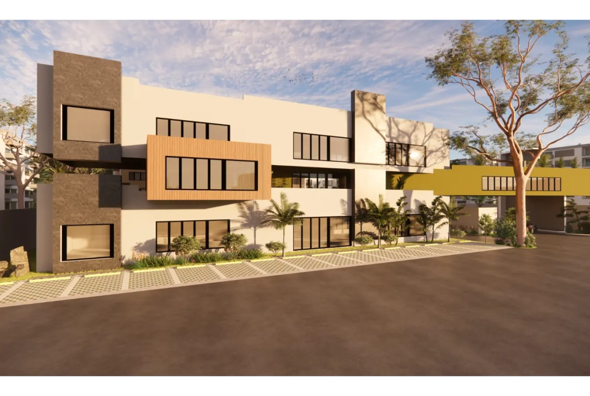 ID , Jardines del Prado Residences, Two Bedroom Apartment For Sale In Punta Cana with Controlled Access ()