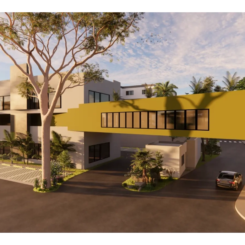 ID , Jardines del Prado Residences, Two Bedroom Apartment For Sale In Punta Cana with Controlled Access ()