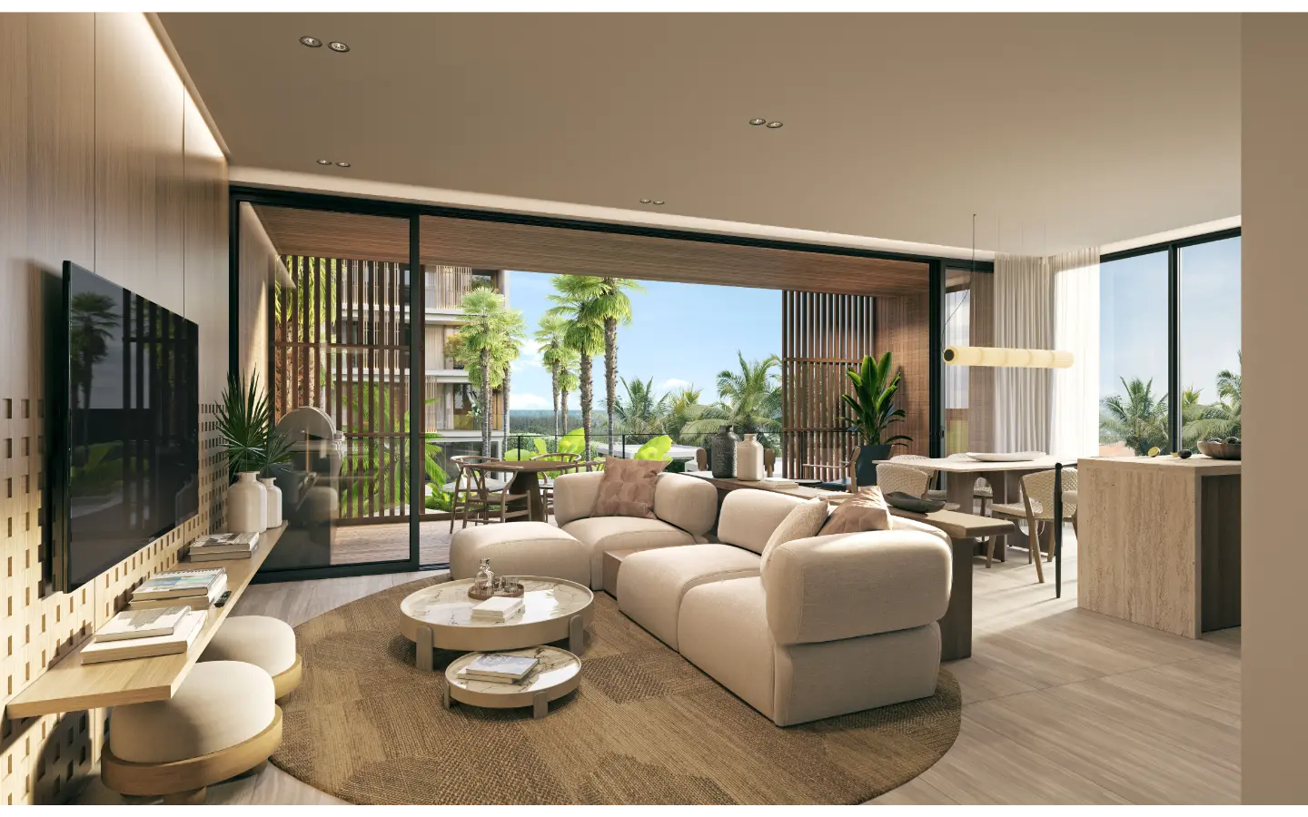 Luxurious Two-Bedroom Penthouse for Sale at Naviva Residences, Downtown Punta Cana