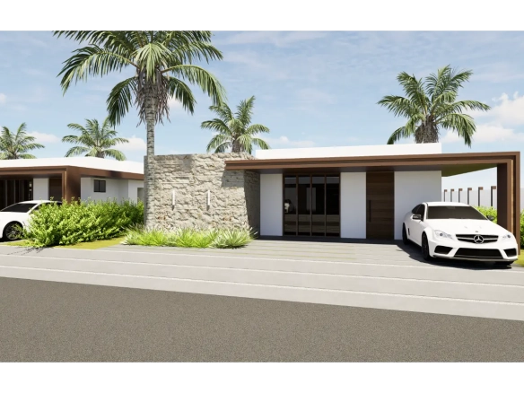 ID , Olmos Residences, Two Bedroom villa for sale in Macao, Punta Cana with Free Shuttle to Macao Beach ()