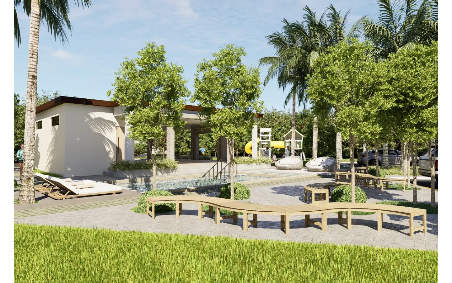 Olmos Residences, Villa de dos dormitorios en venta en Macao, Punta Cana con transporte gratuito a la playa de Macao
