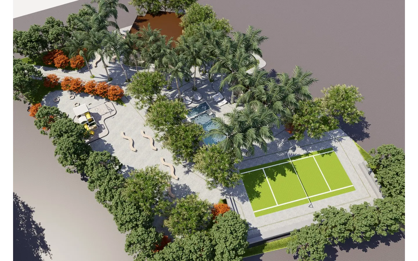 Olmos Residences, Villa de dos dormitorios en venta en Macao, Punta Cana con transporte gratuito a la playa de Macao