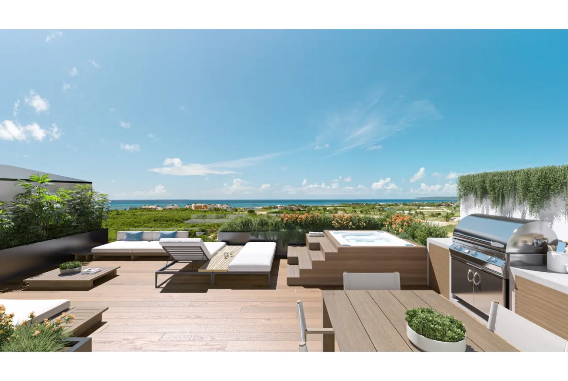 ID , Luxury Four Bedroom Condo for Sale at Olea Residences, Cap Cana with Exclusive Lake Access ()