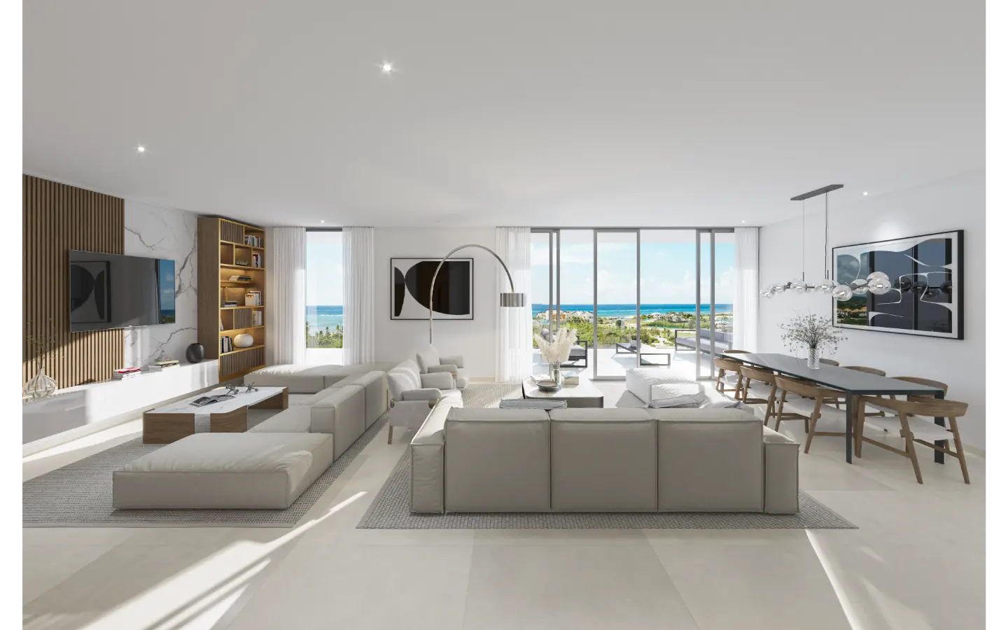 ID , Luxury Four Bedroom Condo for Sale at Olea Residences, Cap Cana with Exclusive Lake Access ()