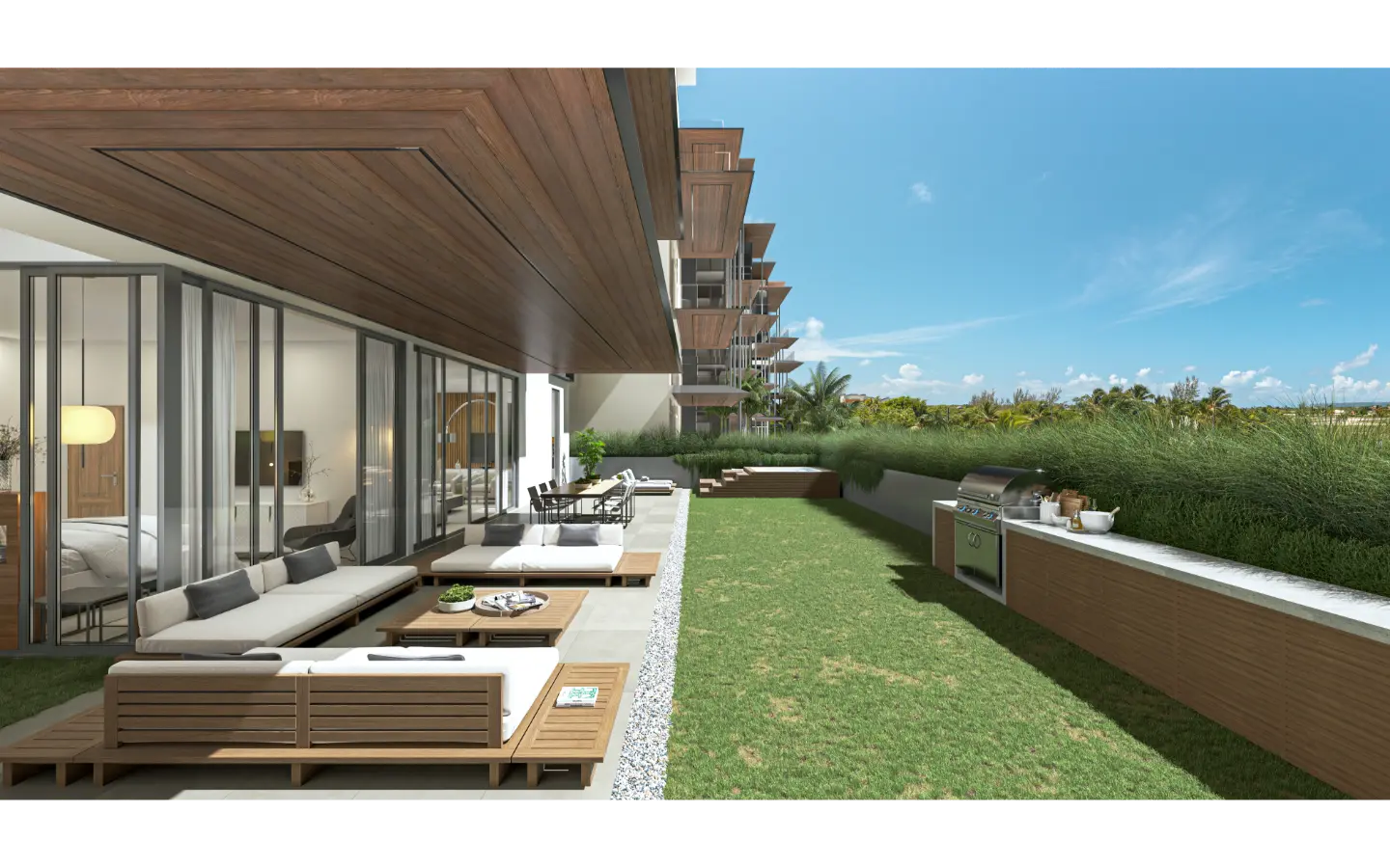 Olea Residences: Luxury Four-Bedroom Condo for Sale at Cap Cana with Exclusive Lake Access