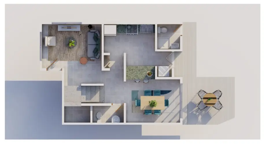 ID , Sirope II, Three bedroom villa for sale in White Sands, Punta Cana with Patio ()