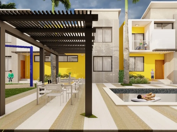 ID , Sirope II, Two bedroom villa for sale in White Sands, Punta Cana ()