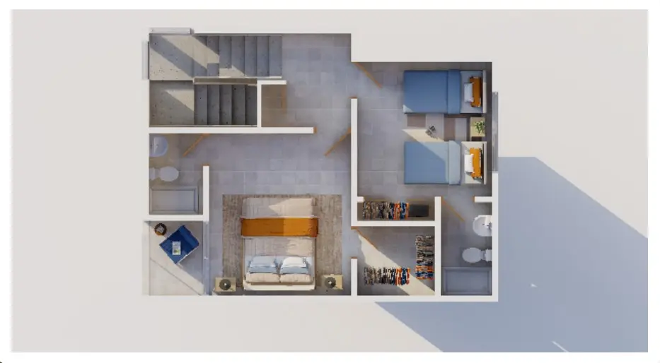 ID , Sirope II, Two bedroom villa for sale in White Sands, Punta Cana ()
