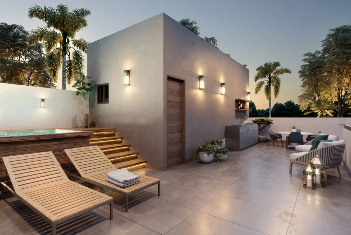 ID , Panorama Park Residences Three Bedroom Villas For Sale In Vista Cana, Punta Cana ()