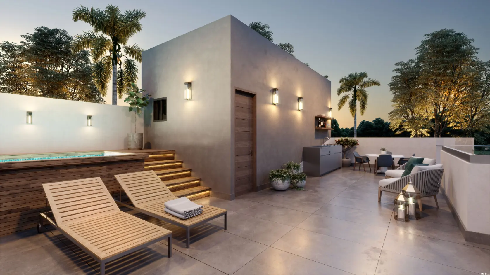 ID , Panorama Park Residences Three Bedroom Villas For Sale In Vista Cana, Punta Cana ()