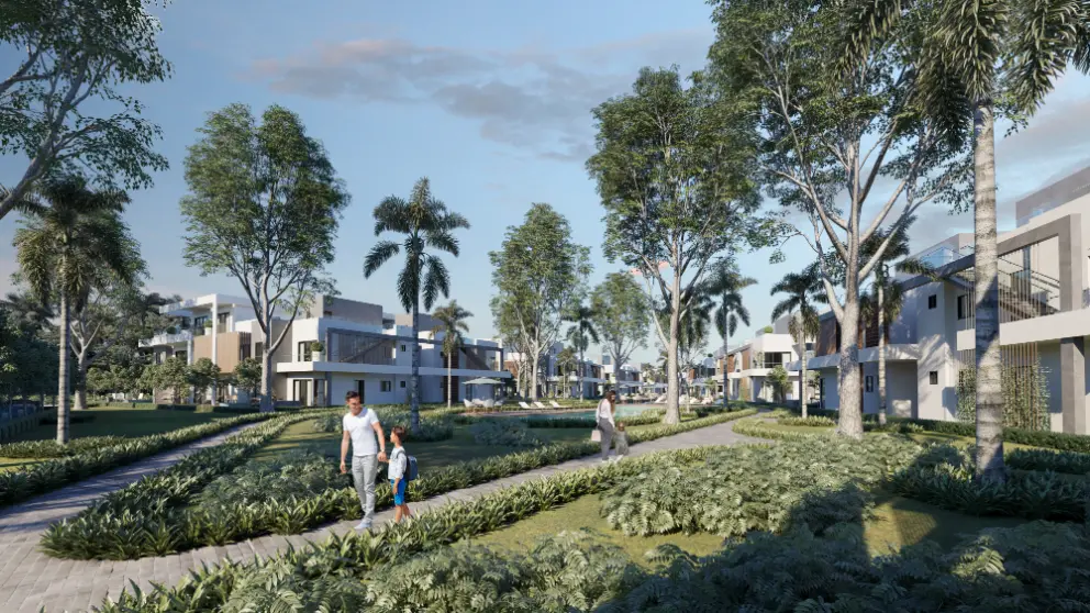 ID , Panorama Park Residences Three Bedroom Villas For Sale In Vista Cana, Punta Cana ()