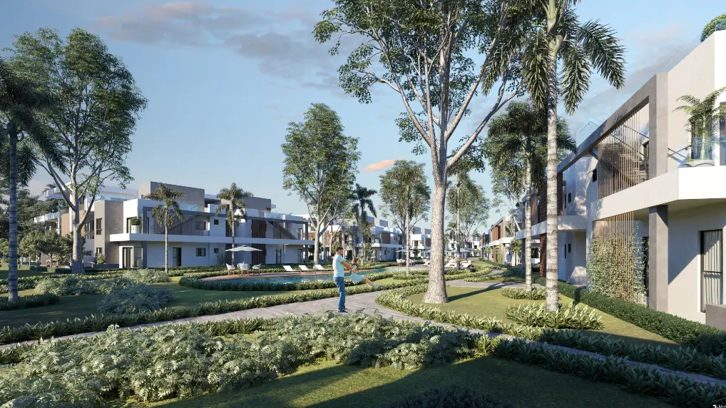 ID , Panorama Park Residences Three Bedroom Villas For Sale In Vista Cana, Punta Cana ()