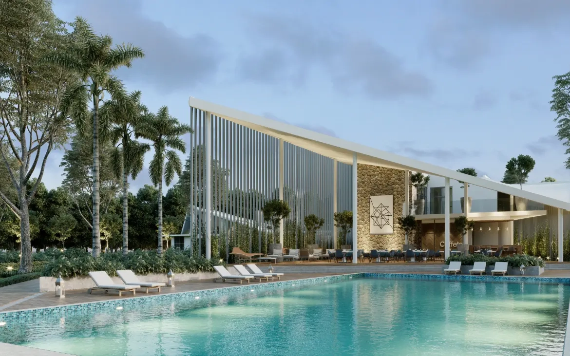ID , Panorama Park Residences Three Bedroom Villas For Sale In Vista Cana, Punta Cana ()