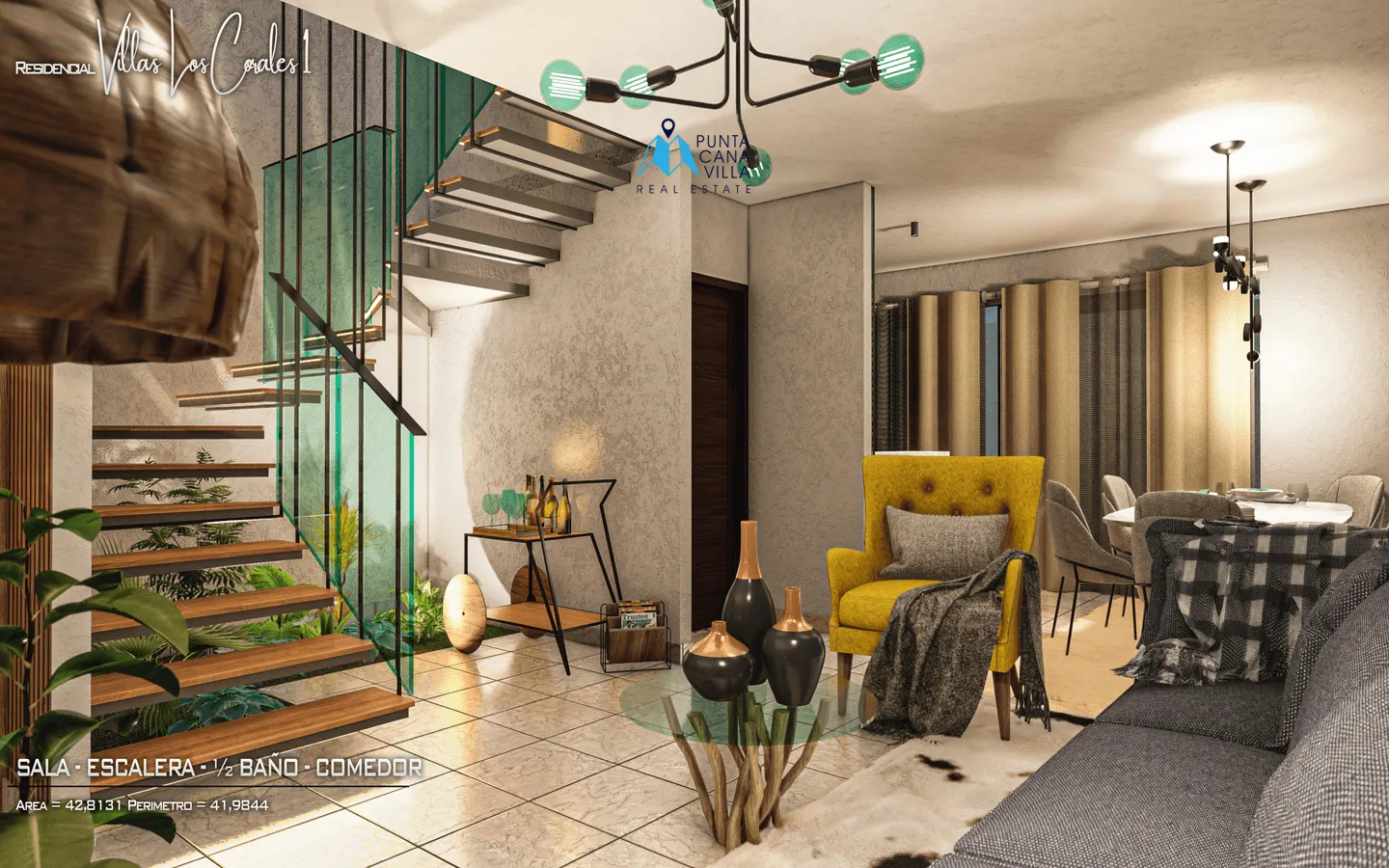 Los Corales Three Bedroom Townhouse For Sale In Bavaro ()