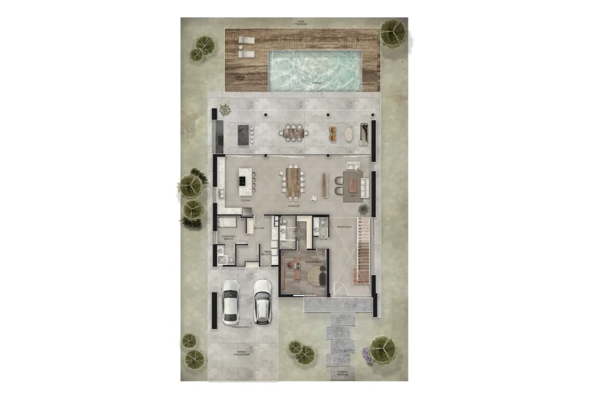 ID , Villa Akira Exquisite Four Bedroom Villa for Sale in Punta Cana Village with Terrace ()
