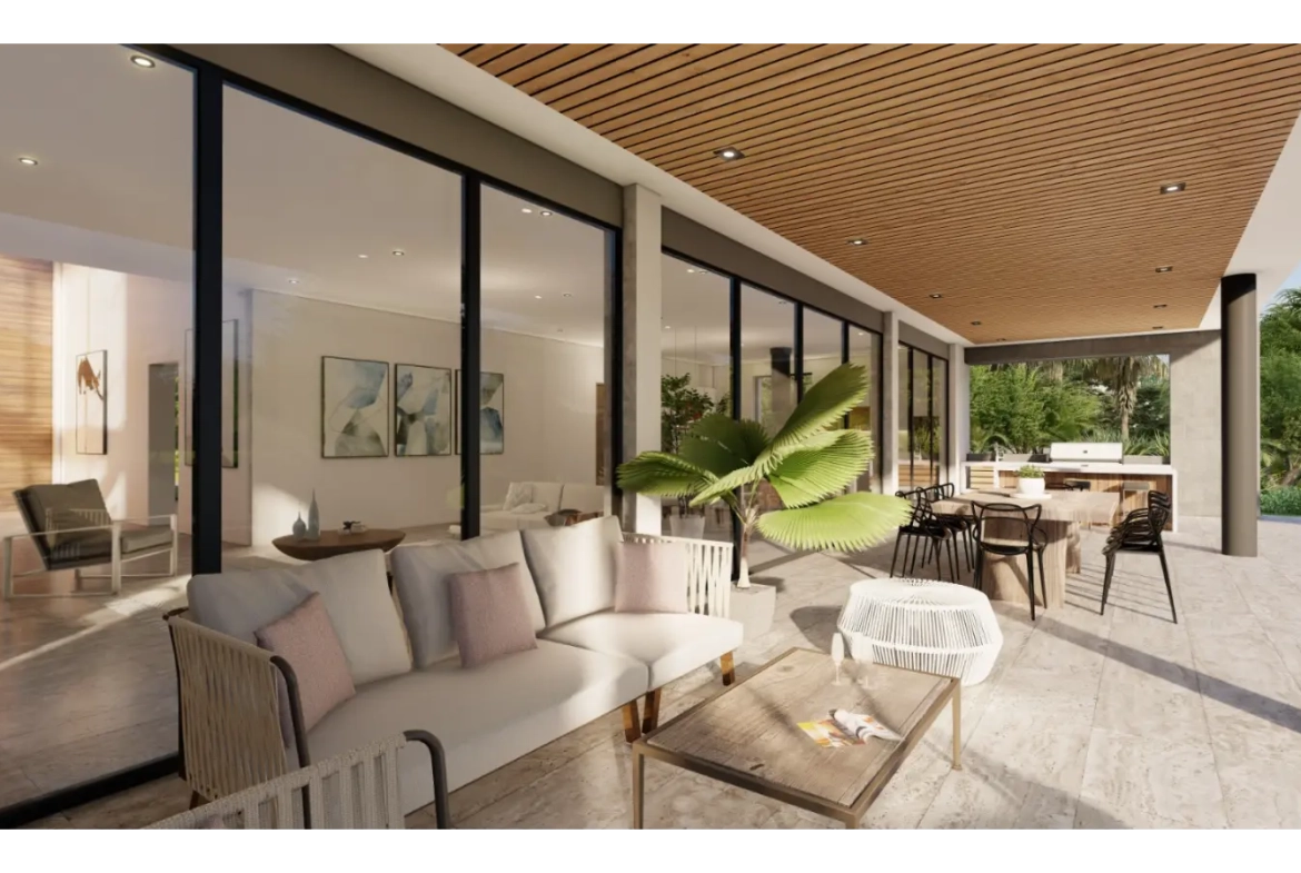 ID , Villa Akira Exquisite Four Bedroom Villa for Sale in Punta Cana Village with Terrace ()