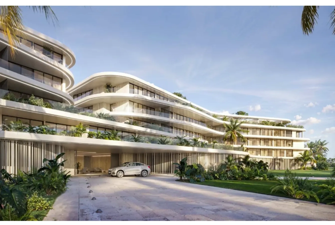 Apartamento de un dormitorio en venta en Reef and Golf Residences, Cap Cana con vistas al jardín