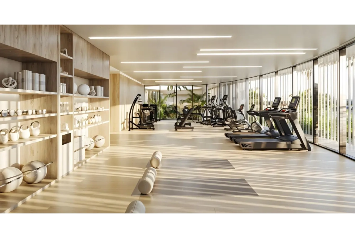 Apartamento de un dormitorio en venta en Reef and Golf Residences, Cap Cana con vistas al jardín