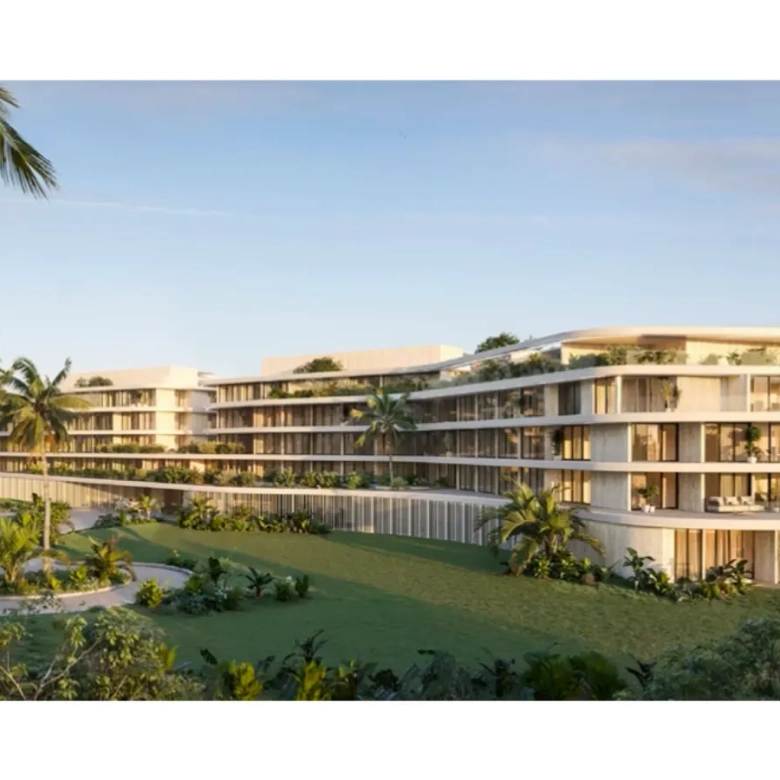 ID , One Bedroom Apartment for Sale at Reef and Golf Residences, Cap Cana with Garden view ()