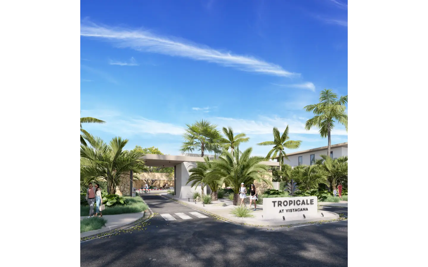 ID , Tropicale Three Bedroom Townhouse for Sale with Artificial Lake Access in Vista Cana, Punta Cana ()
