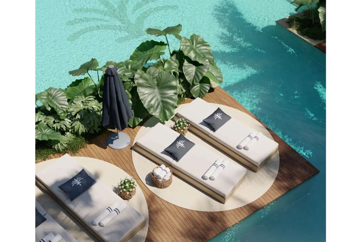 ID , Tropicale Three Bedroom Townhouse for Sale with Artificial Lake Access in Vista Cana, Punta Cana ()