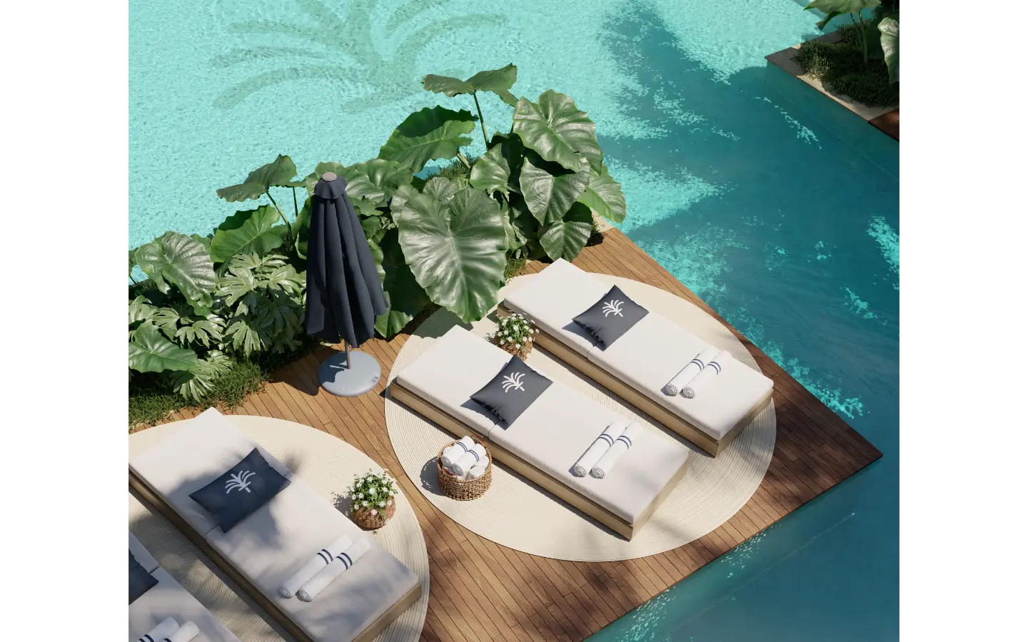 ID , Tropicale Three Bedroom Townhouse for Sale with Artificial Lake Access in Vista Cana, Punta Cana ()