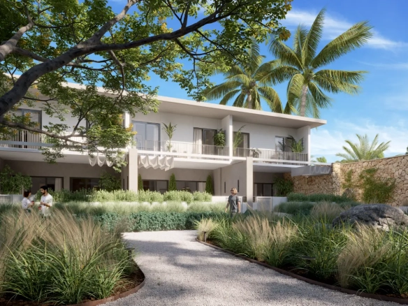 ID , Tropicale Three Bedroom Townhouse for Sale with Artificial Lake Access in Vista Cana, Punta Cana ()