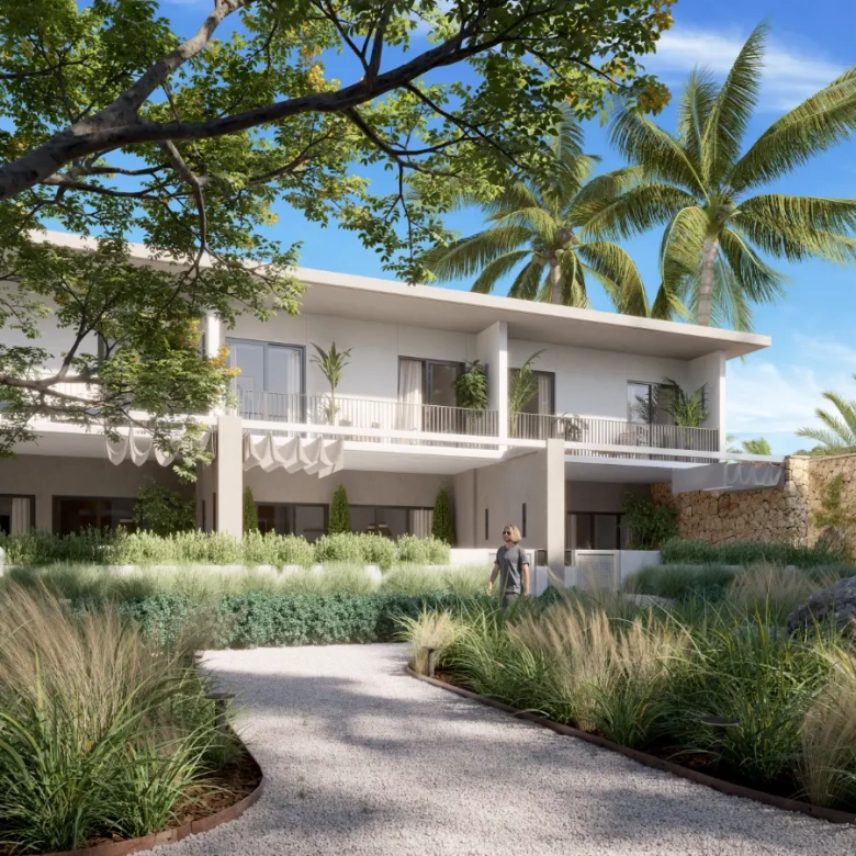ID , Tropicale Three Bedroom Townhouse for Sale with Artificial Lake Access in Vista Cana, Punta Cana ()