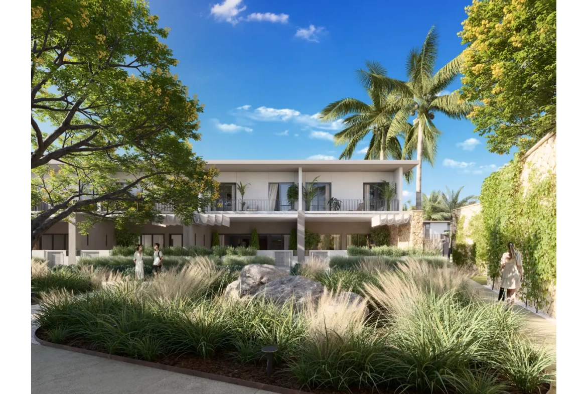 ID , Tropicale Three Bedroom Townhouse for Sale with Artificial Lake Access in Vista Cana, Punta Cana ()