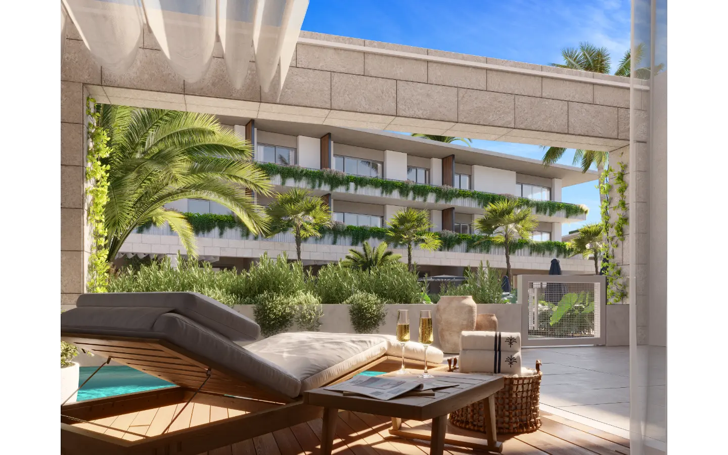 ID , Tropicale at Vista Cana One Bedroom Apartment with Garden Area for Sale in Punta Cana ()