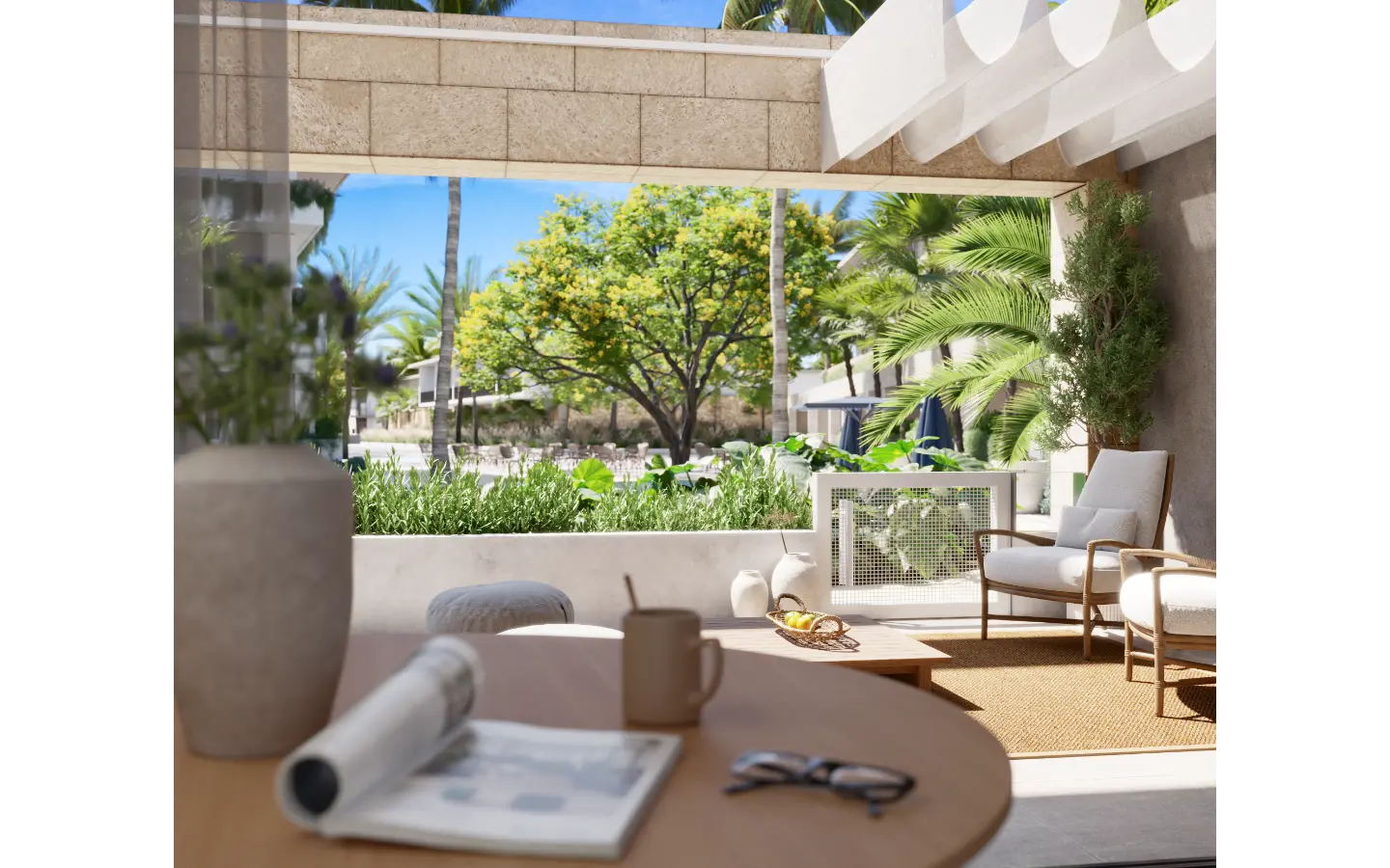 ID , Tropicale at Vista Cana One Bedroom Apartment with Garden Area for Sale in Punta Cana ()