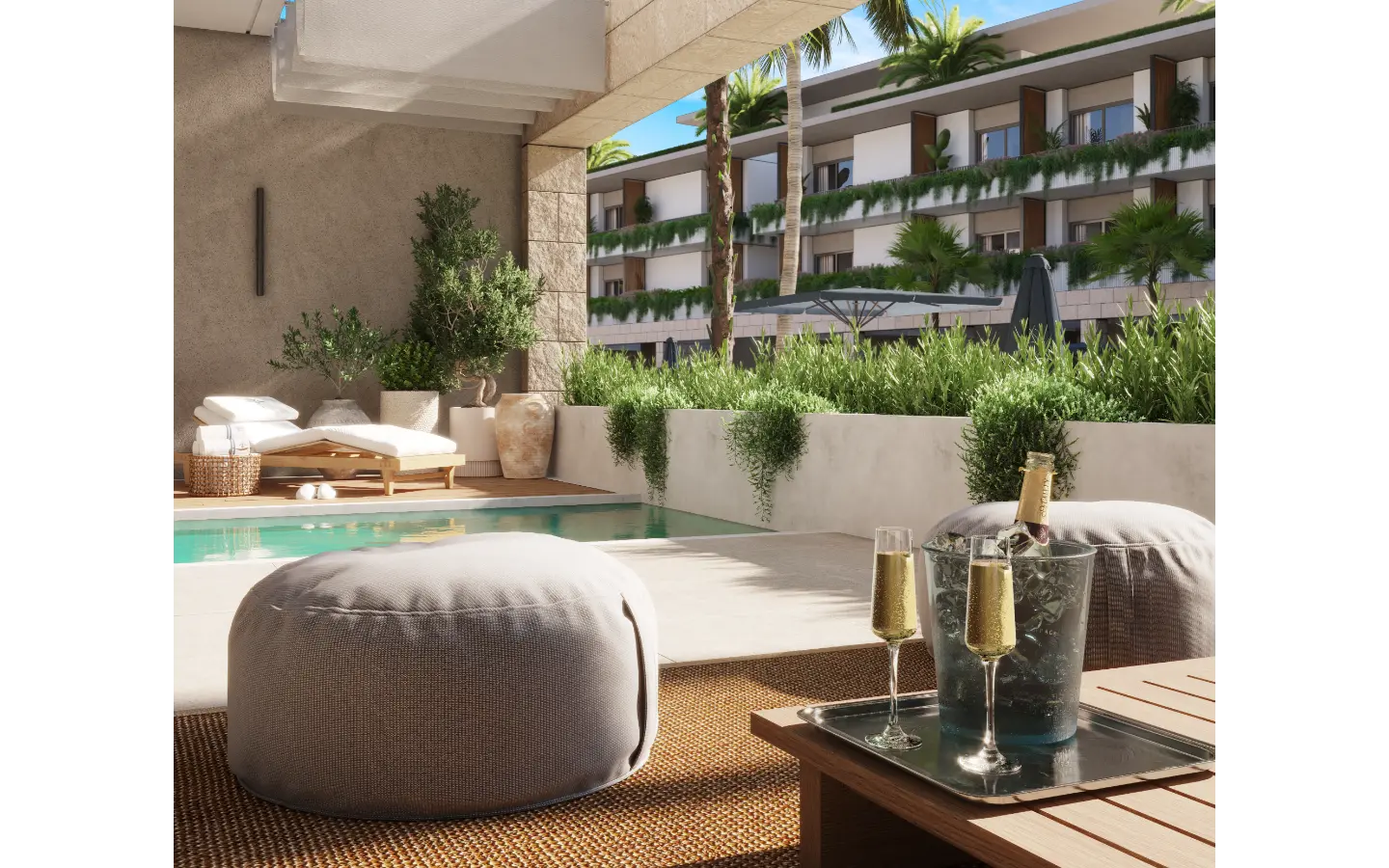 ID , Two Bedroom Apartment with Garden for Sale at Tropicale, Vista Cana, Punta Cana () ID , Two Bedroom Apartment with Garden for Sale at Tropicale, Vista Cana, Punta Cana ()