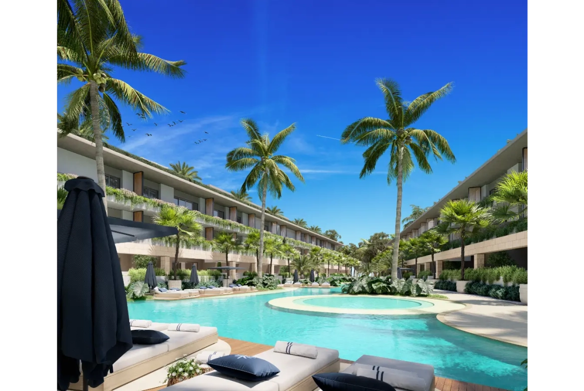 ID , Two Bedroom Apartment with Garden for Sale at Tropicale, Vista Cana, Punta Cana ()