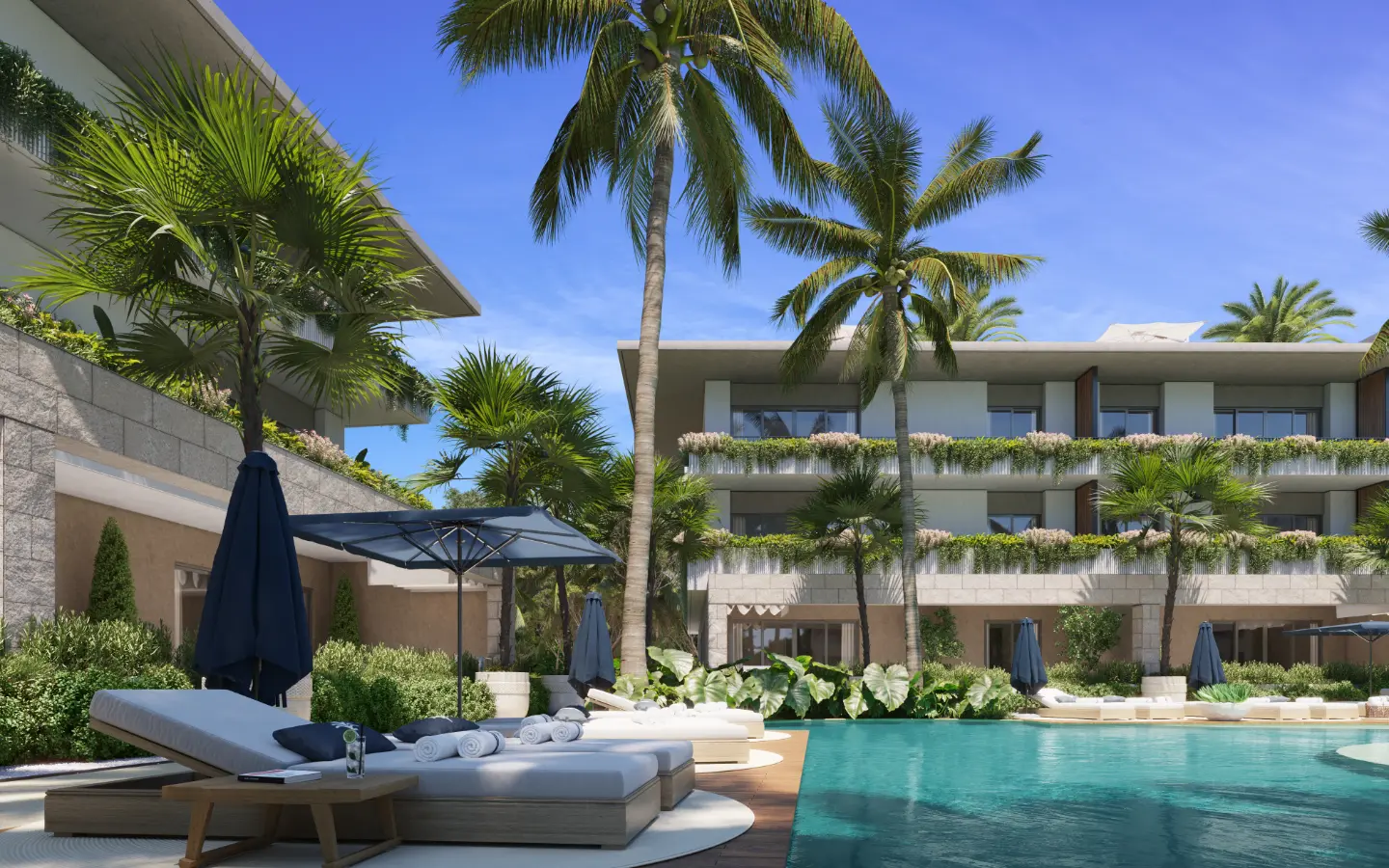 Tropicale: Two-Bedroom Apartment with Garden for Sale in Vista Cana, Punta Cana