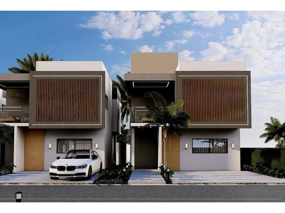 ID , Atlantic Palm Residences Three Bedroom Villa For Sale In White Sands, Punta Cana with Balcony ()