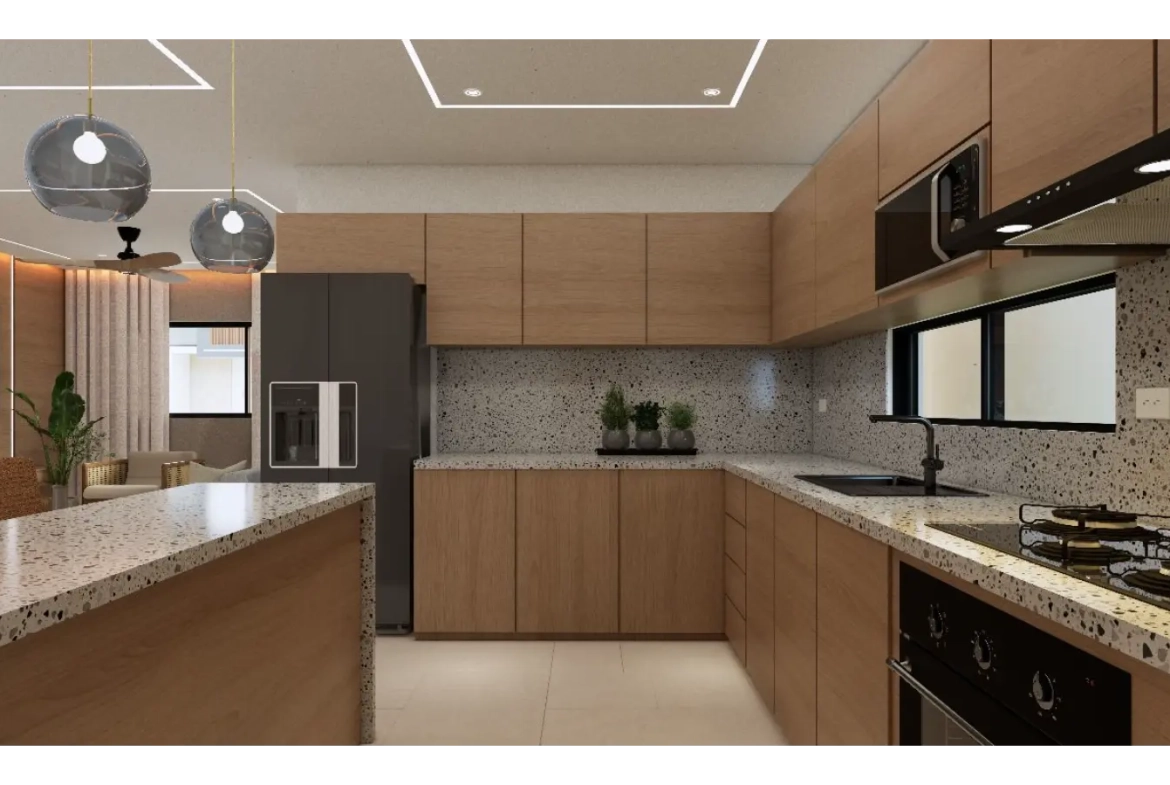 ID , Atlantic Palm Residences Three Bedroom Villa For Sale In White Sands, Punta Cana with Balcony ()