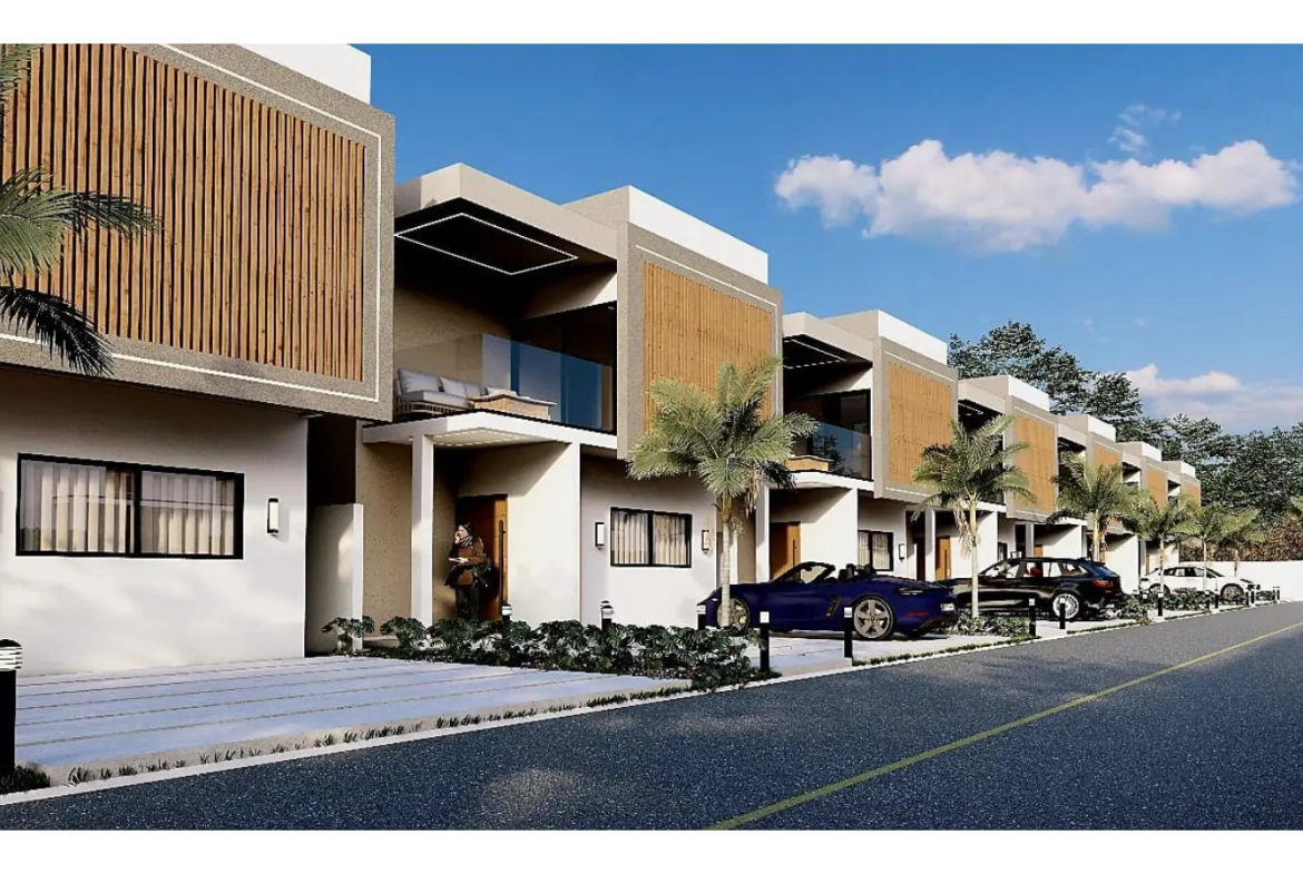 ID , Atlantic Palm Residences Three Bedroom Villa For Sale In White Sands, Punta Cana with Balcony ()