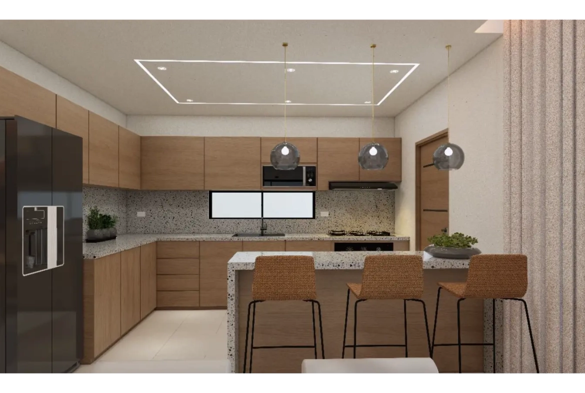 ID , Atlantic Palm Residences Three Bedroom Villa For Sale In White Sands, Punta Cana with Balcony ()