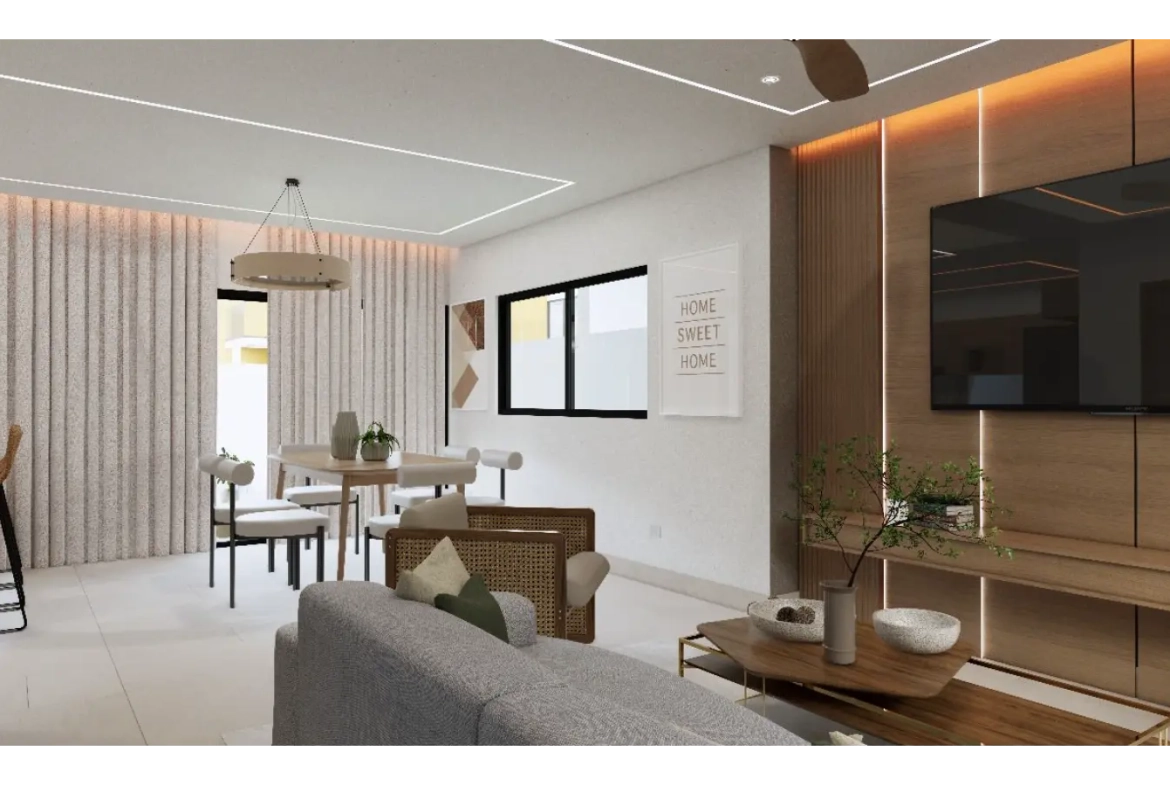 ID , Atlantic Palm Residences Three Bedroom Villa For Sale In White Sands, Punta Cana with Balcony ()