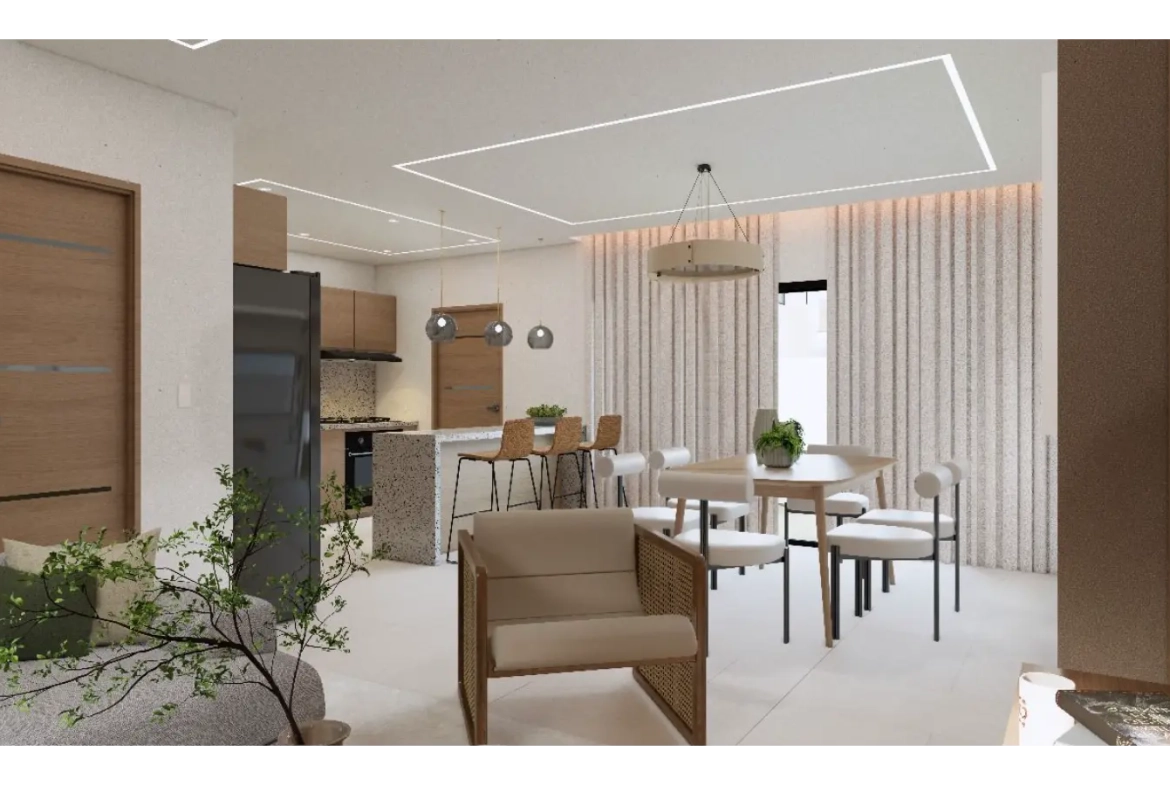 ID , Atlantic Palm Residences Three Bedroom Villa For Sale In White Sands, Punta Cana with Balcony ()