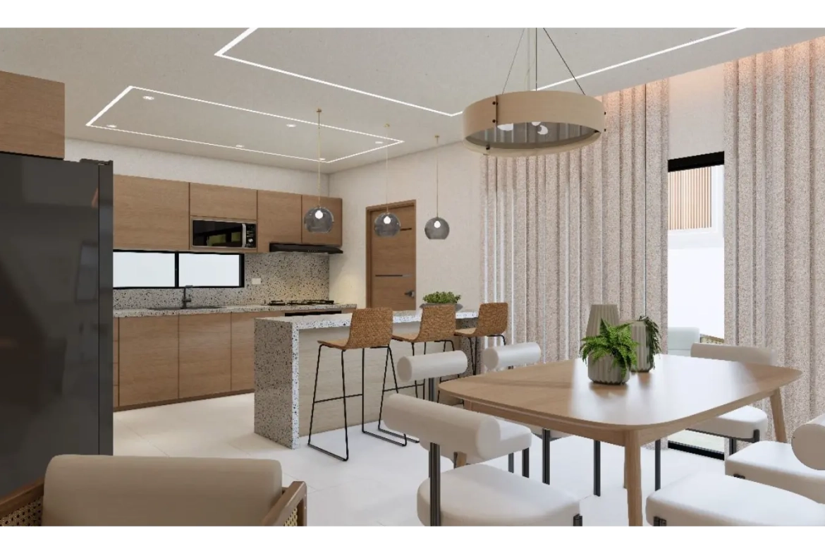 ID , Atlantic Palm Residences Three Bedroom Villa For Sale In White Sands, Punta Cana with Balcony ()
