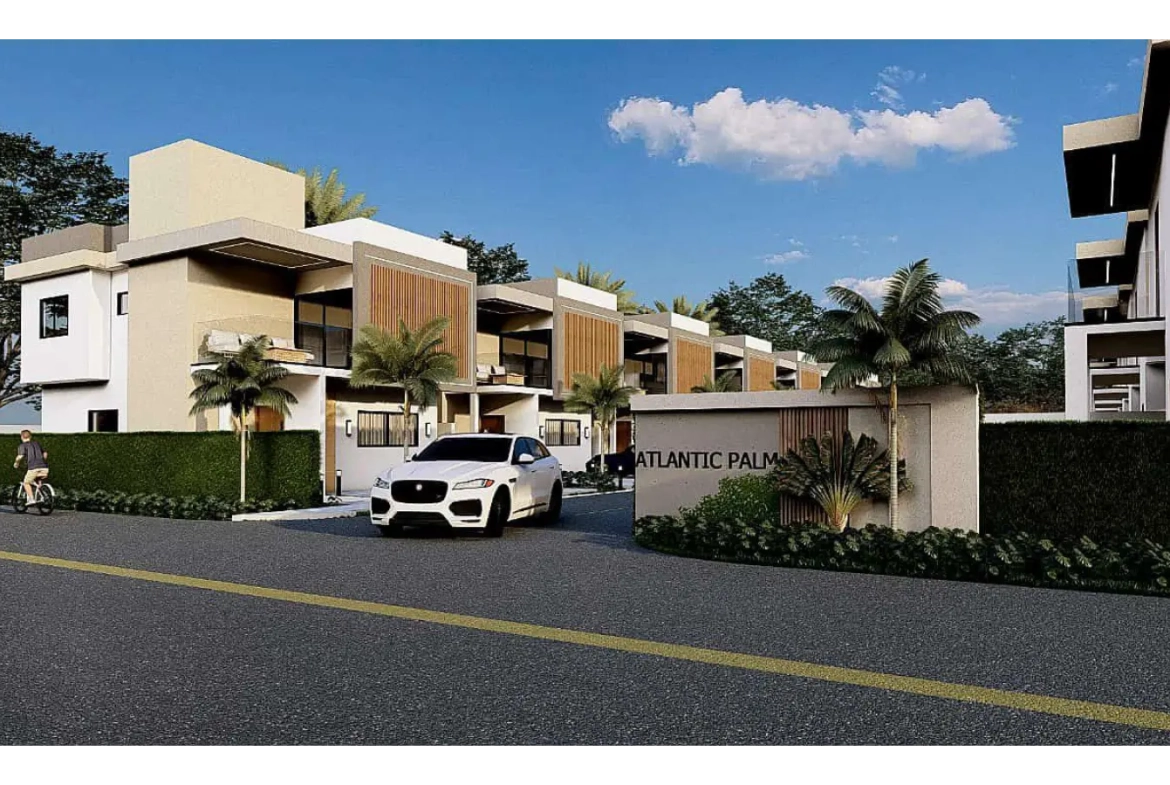 ID , Atlantic Palm Residences Three Bedroom Villa For Sale In White Sands, Punta Cana with Balcony ()