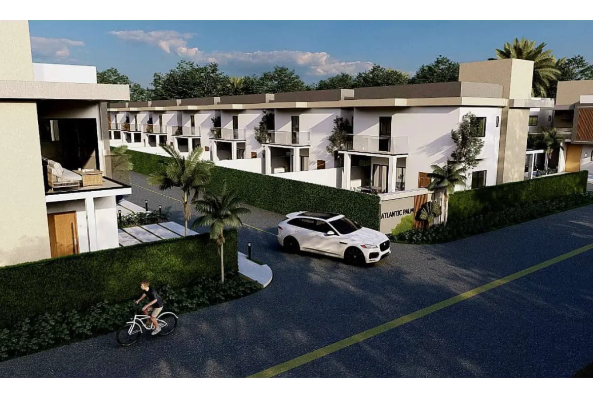 ID , Atlantic Palm Residences Three Bedroom Villa For Sale In White Sands, Punta Cana with Balcony ()