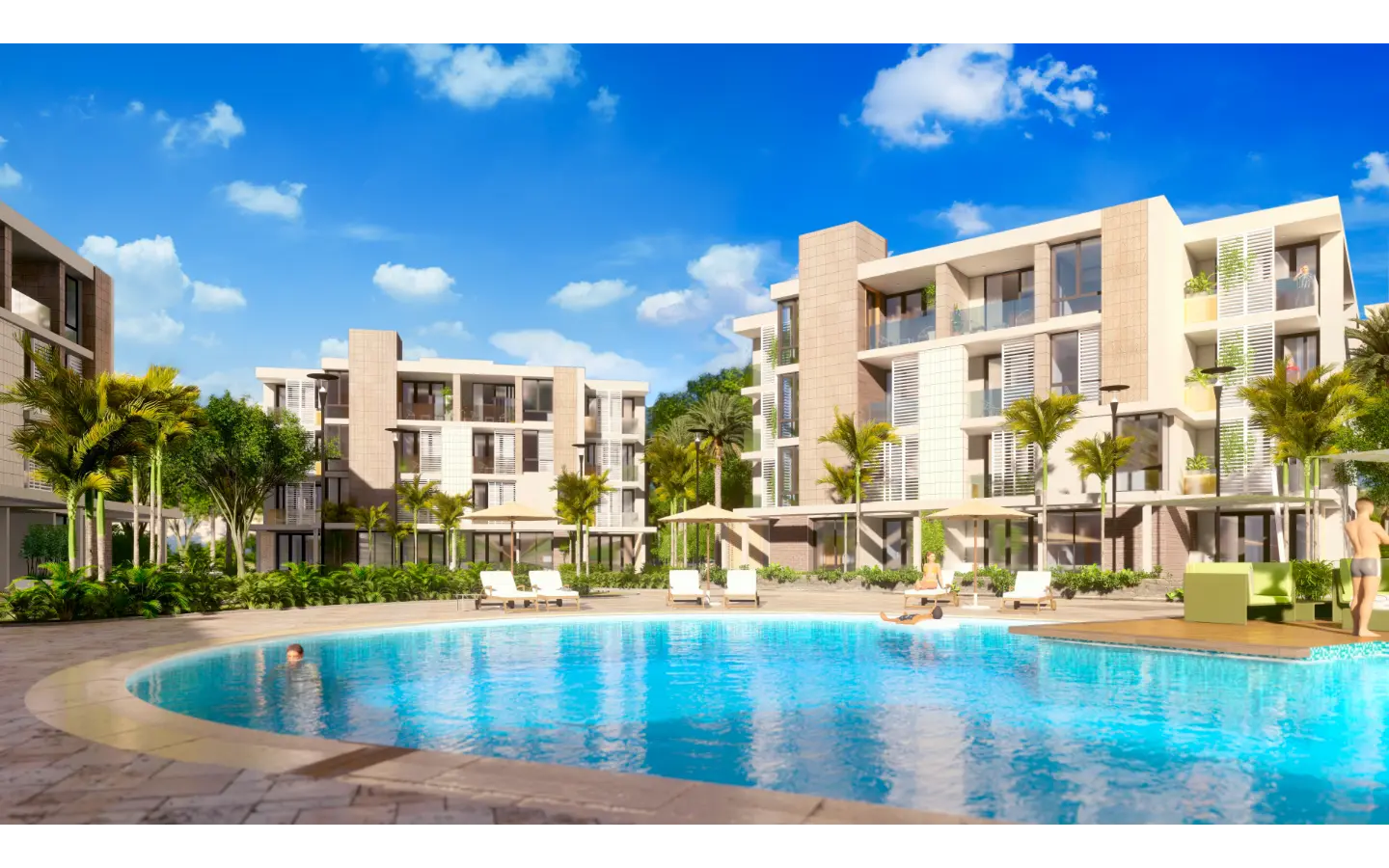Residences at Vista Cana: One-Bedroom Apartment with Balcony for Sale in Punta Cana
