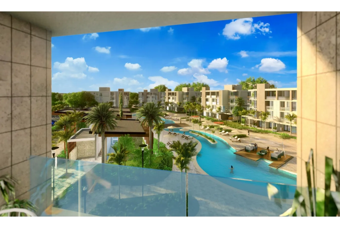 ID , Residences at Vista Cana Two Bedroom Apartment for Sale in Punta Cana with Terrace ()