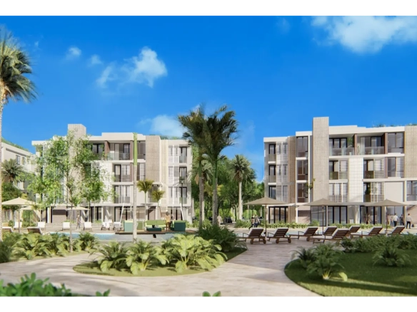 ID , Residences at Vista Cana Two Bedroom Apartment for Sale in Punta Cana with Terrace ()
