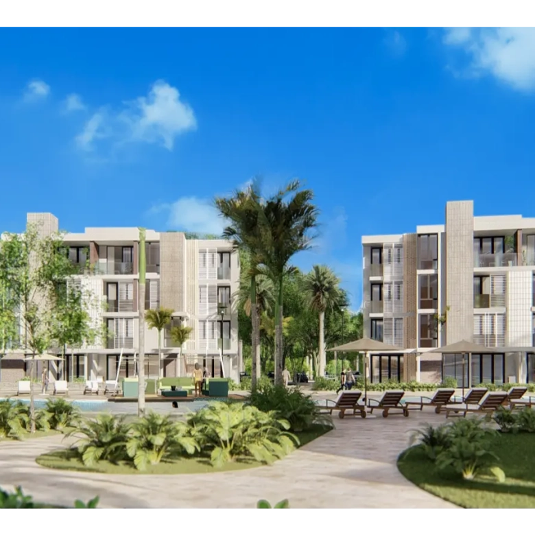 ID , Residences at Vista Cana Two Bedroom Apartment for Sale in Punta Cana with Terrace ()